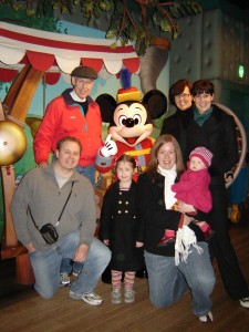 Tokyo Disney with our friend Mickey