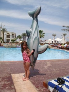 Maddie and "Dolphiny"