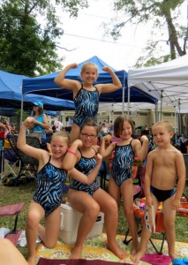 The Carruth FAmily Swimmers